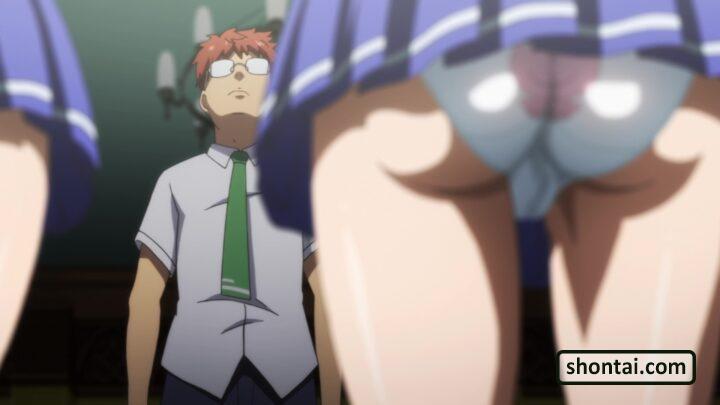 's fanservice in season#1ep10-Scene17