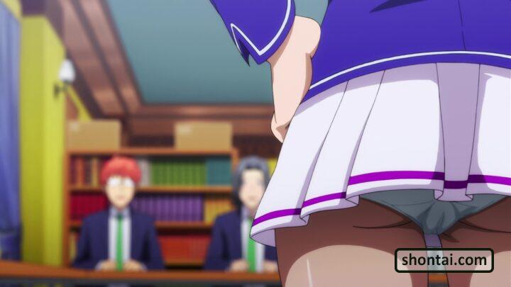 's fanservice in season#1ep4-Scene5