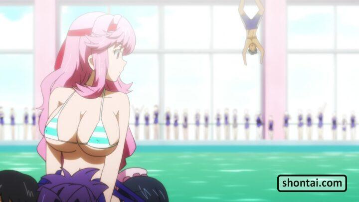 's fanservice in season#1ep9-Scene93