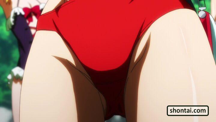 's fanservice in season#1OAV-Scene42