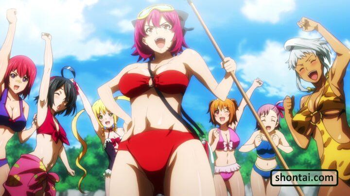 's fanservice in season#1OAV-Scene43