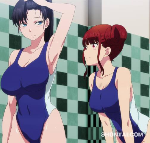 's fanservice in Season#1ep4-Scene37