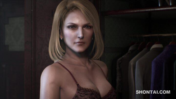 Ada Wong & Svetlana Belikova's fanservice in ResidentEvilDamnation-Scene5