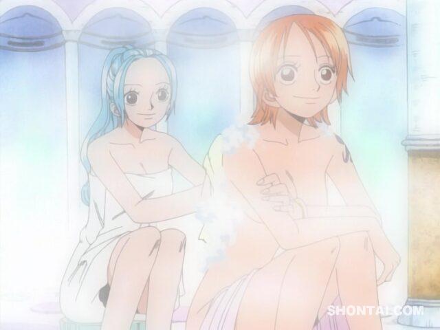 Nami's fanservice in ep128-Scene2