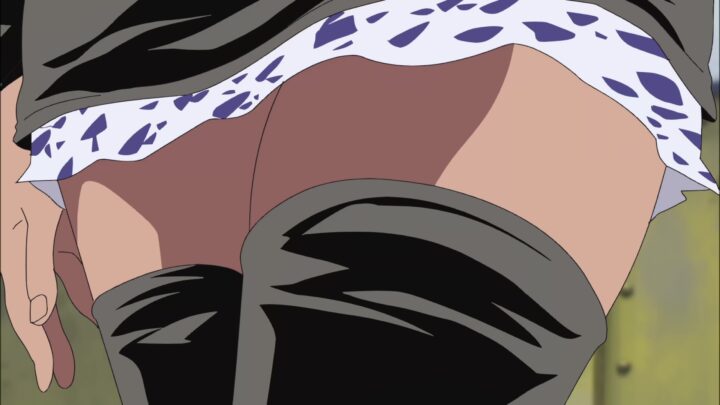 Nico Robin's fanservice in ep311-Scene1
