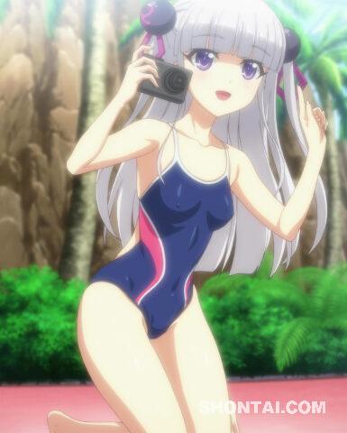 's fanservice in movieDepartures-Scene33