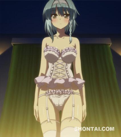 's fanservice in season#1ep9-Scene1