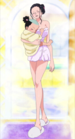 Nico Robin's fanservice in ep625-Scene3