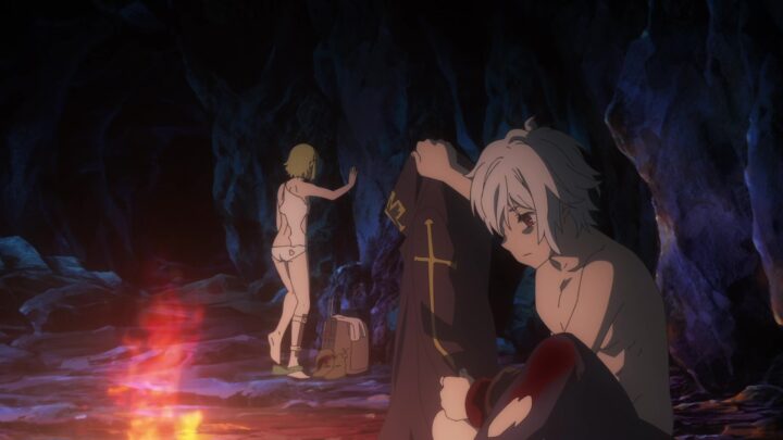 's fanservice in season#4ep21-Scene2