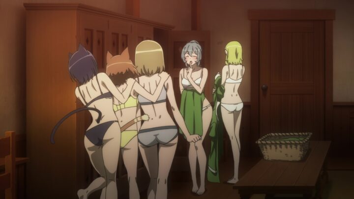 's fanservice in season#5ep1-Scene3