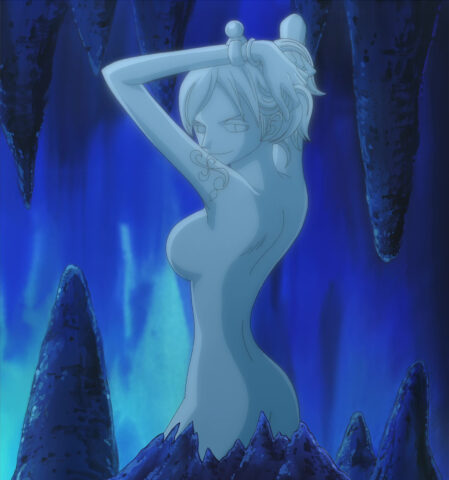 Nami's fanservice in ep427-Scene3