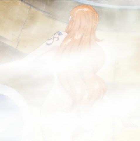Nami's fanservice in ep574-Scene2