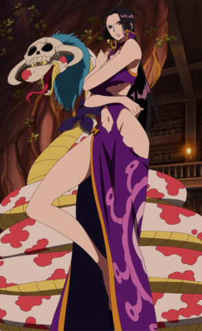 Boa Hancock's fanservice in movie_3D2Y-Scene12