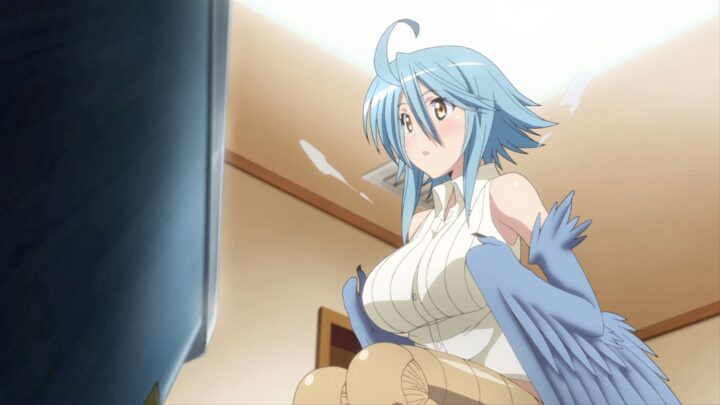 's fanservice in season#1AlmostDailyLife-Scene8