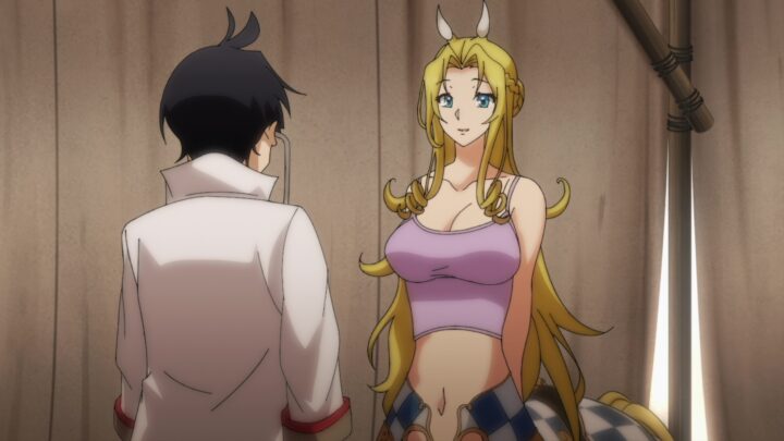 's fanservice in season#1ep1-Scene8