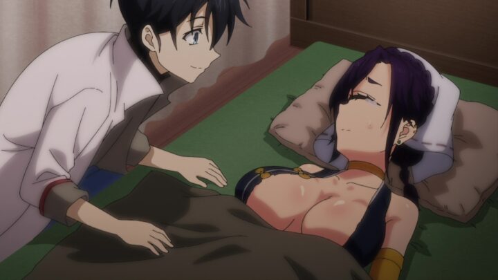 's fanservice in season#1ep10-Scene13