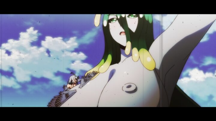 's fanservice in season#1ep10-Scene15