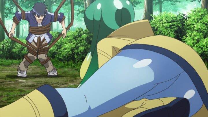 's fanservice in season#1ep10-Scene3