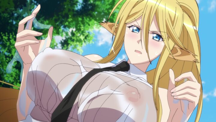 's fanservice in season#1ep5-Scene12