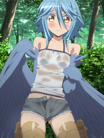 's fanservice in season#1ep5-Scene2