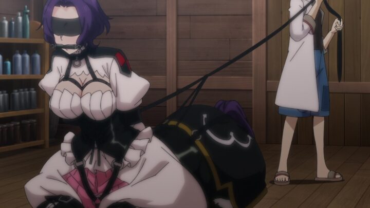 's fanservice in season#1ep5-Scene3