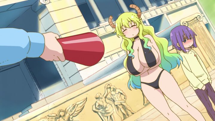 's fanservice in season#1ep10-Scene7