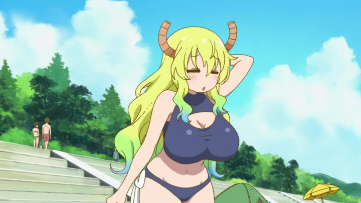 's fanservice in season#1ep7-Scene12