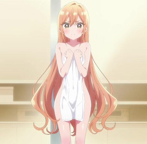 's fanservice in season#1ep11-Scene2