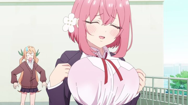 's fanservice in season#1ep4-Scene2