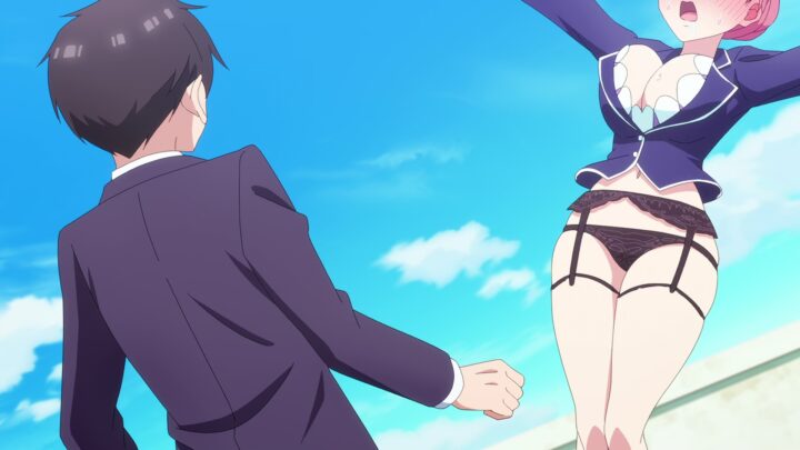 's fanservice in season#2ep8-Scene6