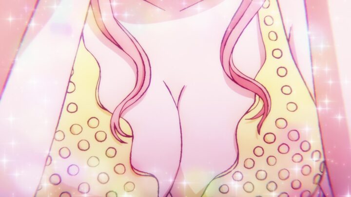 Shirahoshi's fanservice in FishManIsland_ep10-Scene5