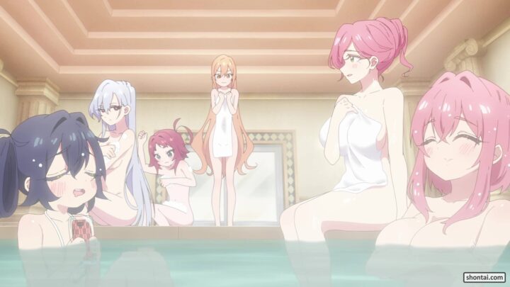 's fanservice in season#1ep11-Scene3
