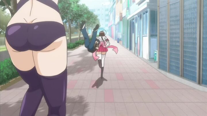 's fanservice in season#1ep1-Scene6