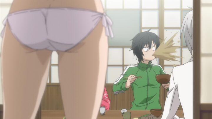 's fanservice in season#1ep2-Scene3