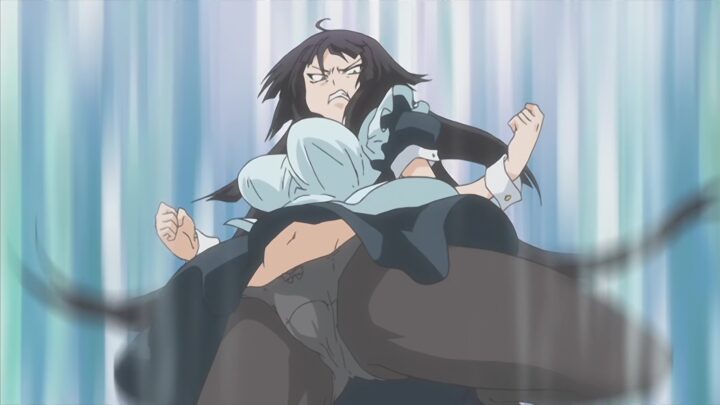 's fanservice in season#1ep3-Scene4