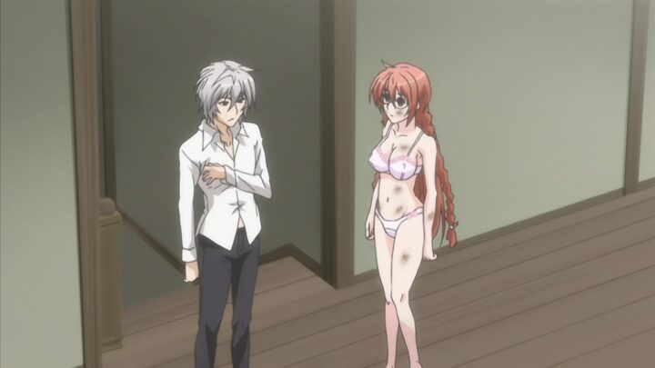 's fanservice in season#1ep9-Scene11