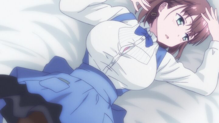 's fanservice in season#1ep14-Scene2