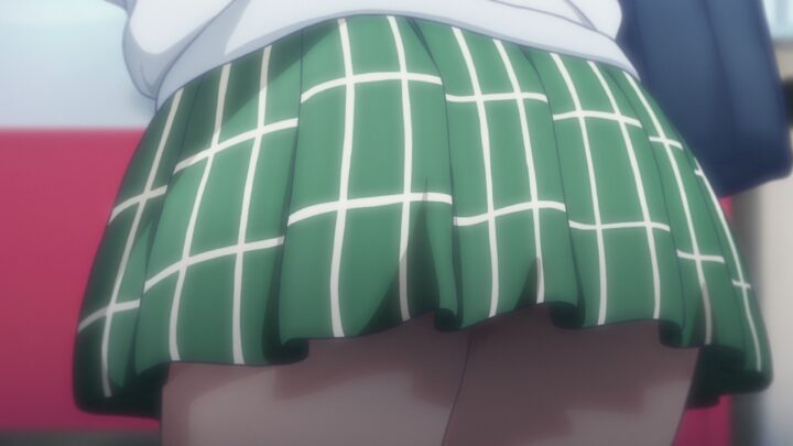 's fanservice in season#1ep7-Scene1