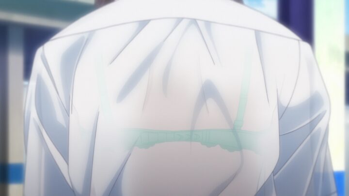 's fanservice in season#1ep7-Scene2