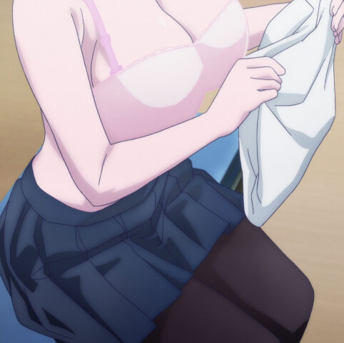 's fanservice in season#1ep9-Scene5